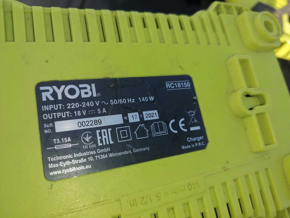 Ryobi 18V 2021 model nou