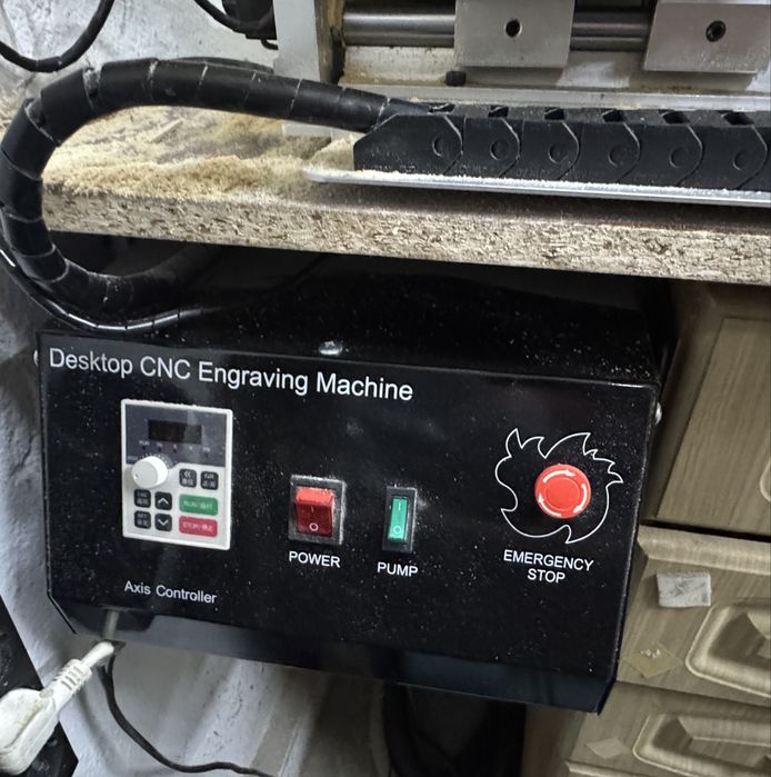 Фрезерный ЧПУ станок. Поле 60х40 см.