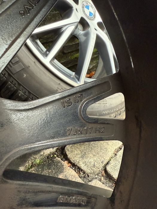 Оригинални джанти за BMW R17 с зимни гуми Pirelli