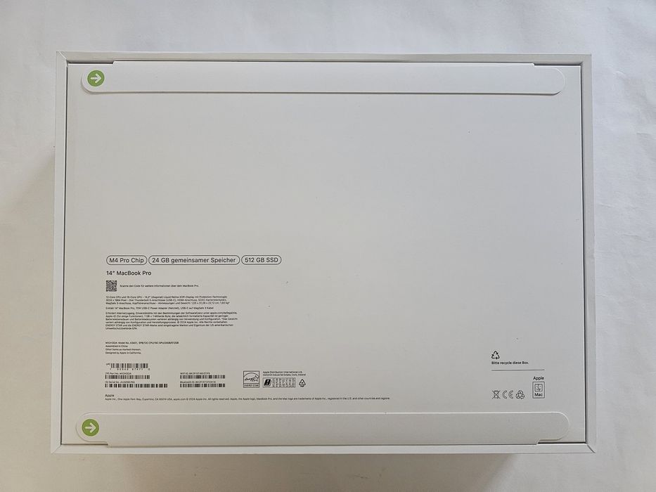 Macbook Pro 14" - M4 Pro - 24 / 512 Gb ! SIGILAT