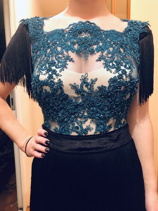 Rochie seara franjuri