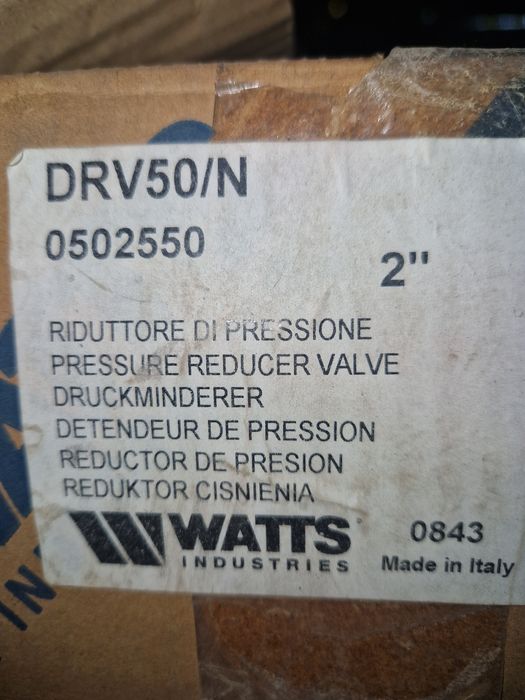 Редуктор давления Watts DRV 50 N