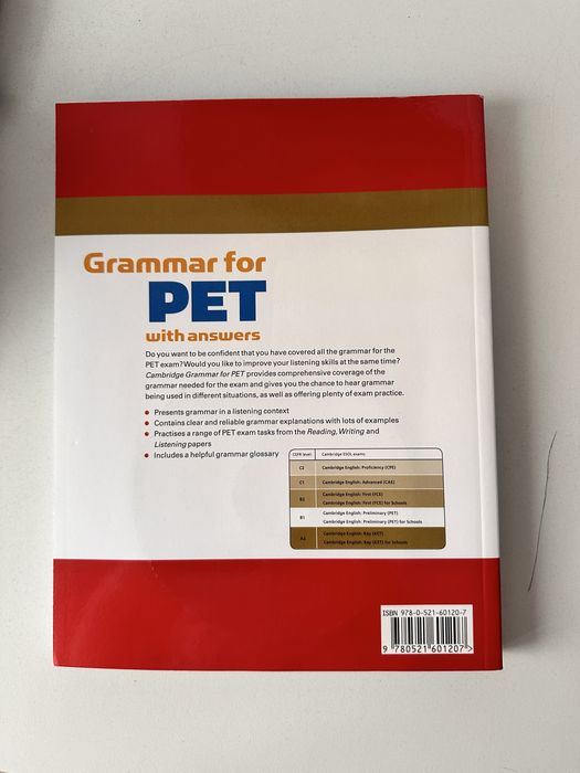 Grammar for Pet Cambridge
