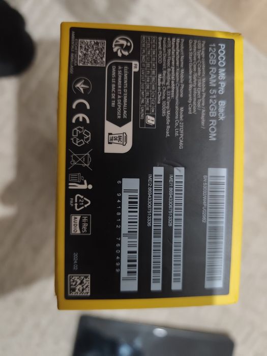 Poco m6 pro 12/512