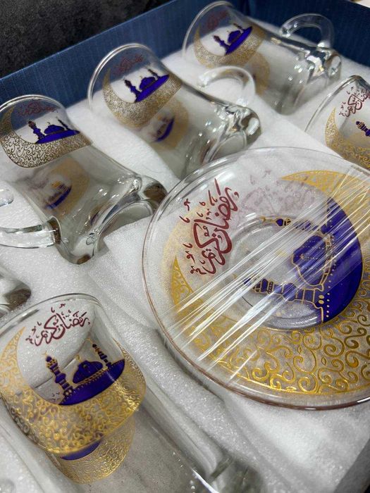 Хурмо идиши | Чайный Сервиз на 6 Персон "Jade" 200мл 12пред - ПОДАРКА