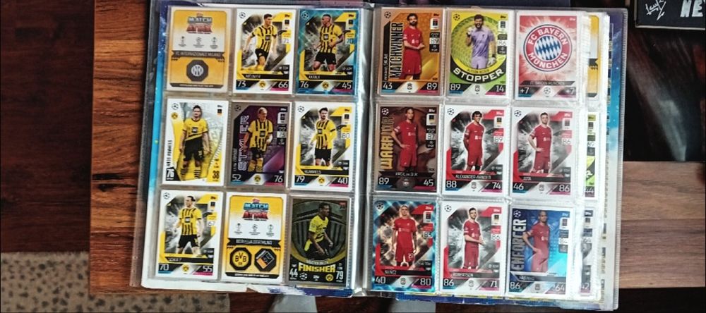 Album match attax pe jumătate