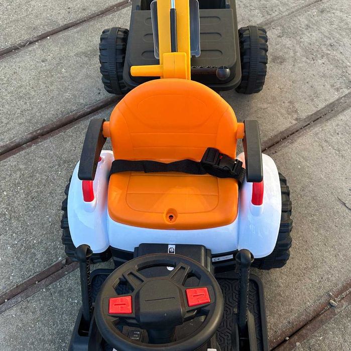 Tractoras electric pentru copii, Kinderauto BRJ1588, 2x 35W, 12V