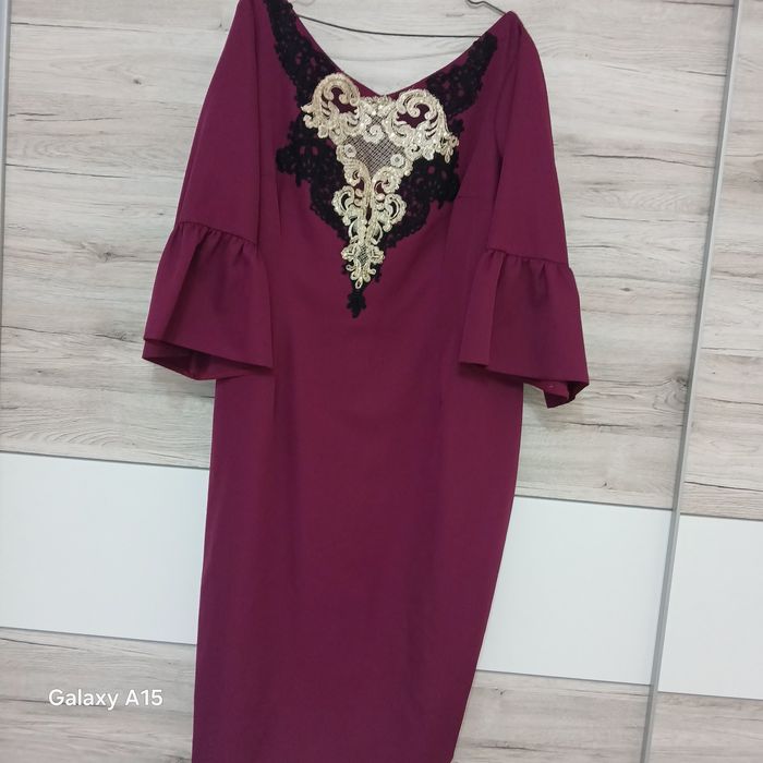 Rochie de ocazie cu broderie