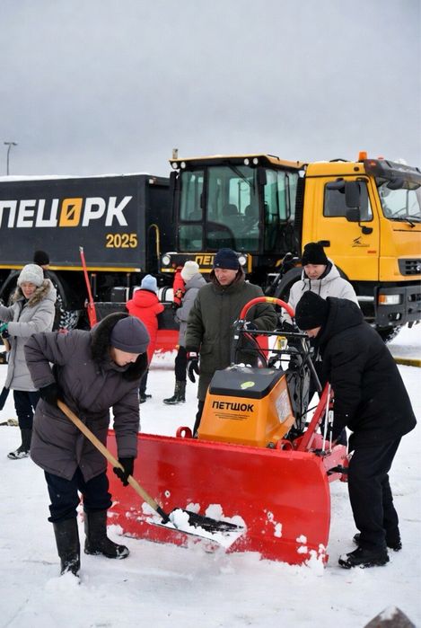 Расчистка территории под стройку