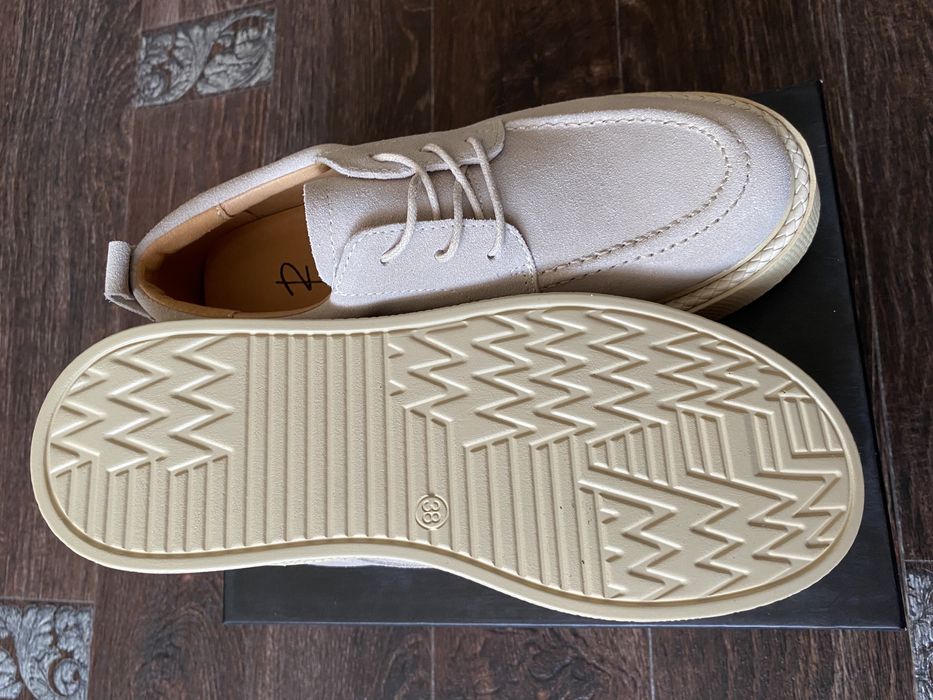 Ботинки натуральная замша