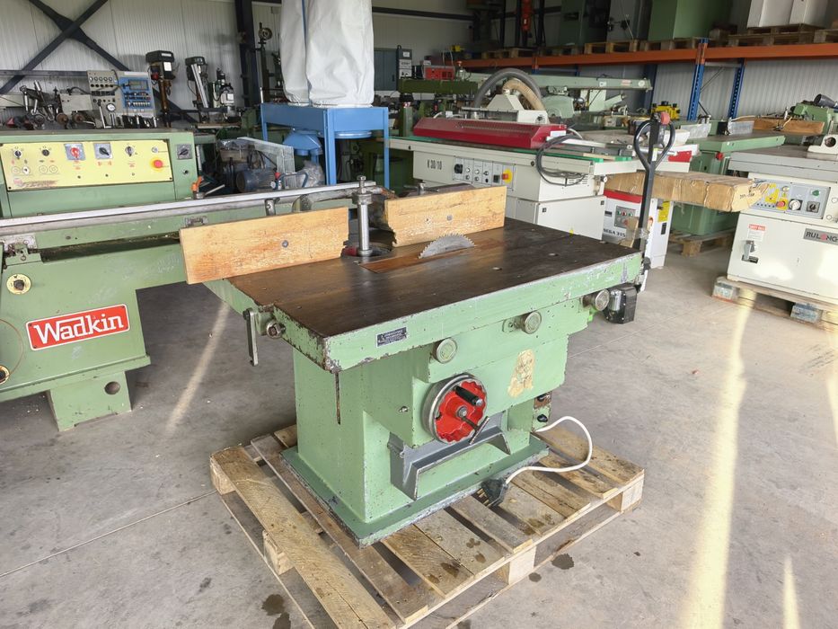 Циркуляр с карета + фреза. Трифазна.