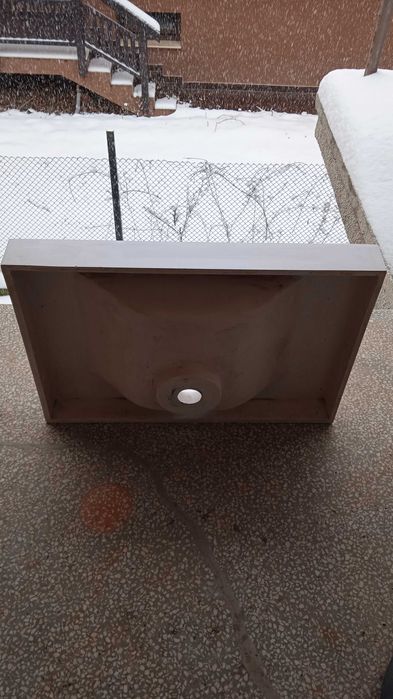 Дизайнерска мивка от полимермрамор Aqualine Yukon