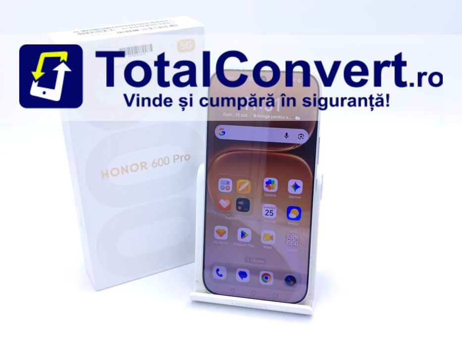 Honor 600 Pro 512GB Golden White 12GB Dual, Garantie 24 luni | #D97243