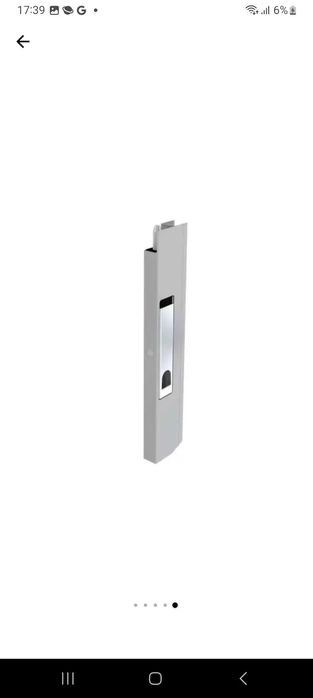 Mâner oblon duba 40 mm lungime cu vârf stanga