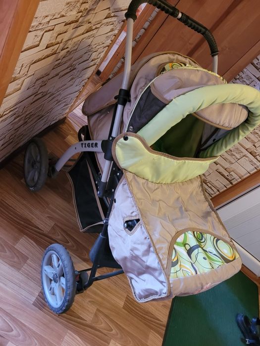 Коляска детская трансформер - TIGER. Торг