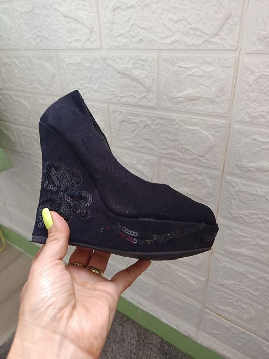 Sandale piele întoarsă