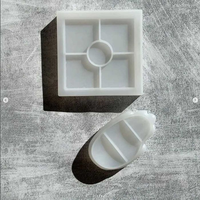 Молд ладошка с полставкой