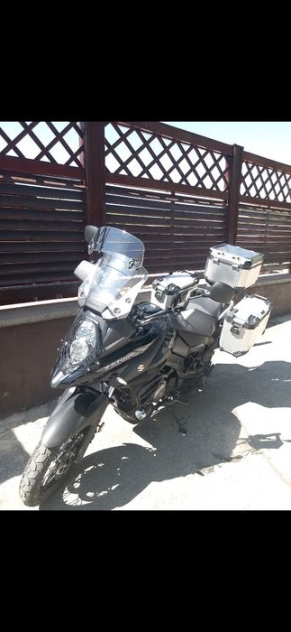 Side case sw-motech Trax Adventure +suport suzuki v-strom