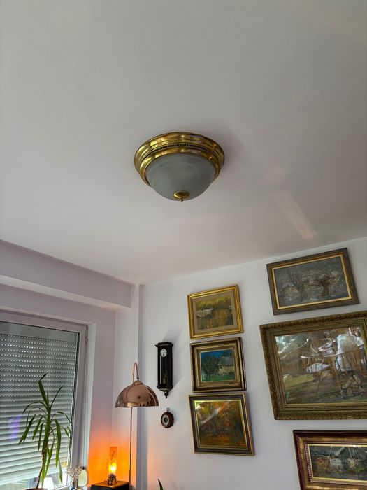 Aplică pentru tavan trei becuri dulie mare E27