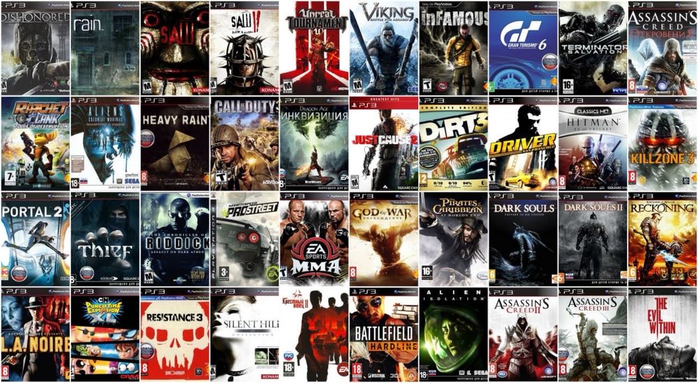 Установка Игр на PlayStation 3