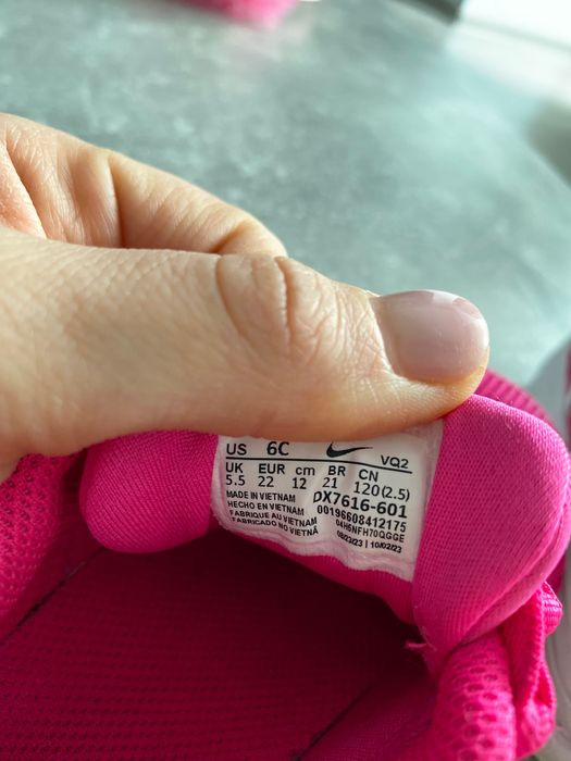 Оригинални маратонки Nike 22 номер 12см стелка