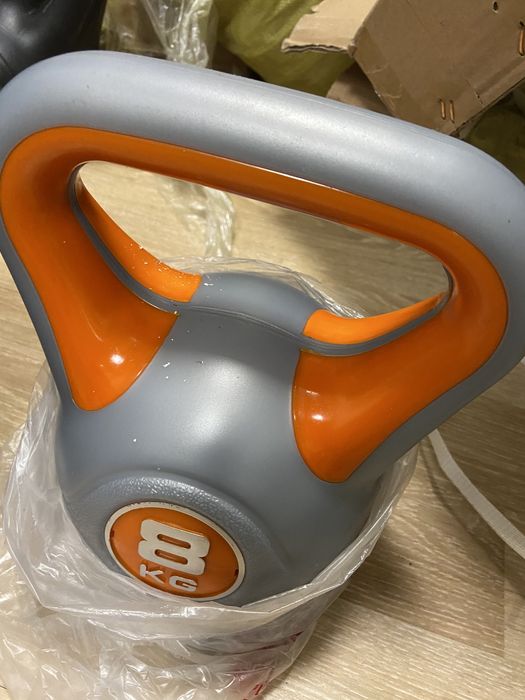 Kettlebell set 8 kg+8 kg=16 kg noi made in germany profesionale