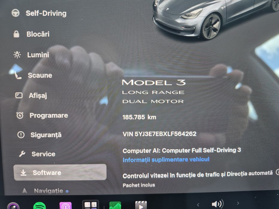 Tesla model 3, in garantie