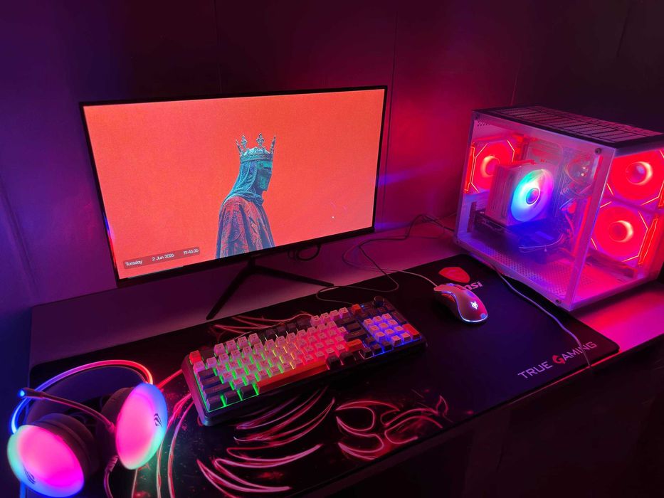 Yengi O‘yin kompyuter FULL monitor/klava mishka/naushnik/CS2 -150 FPS