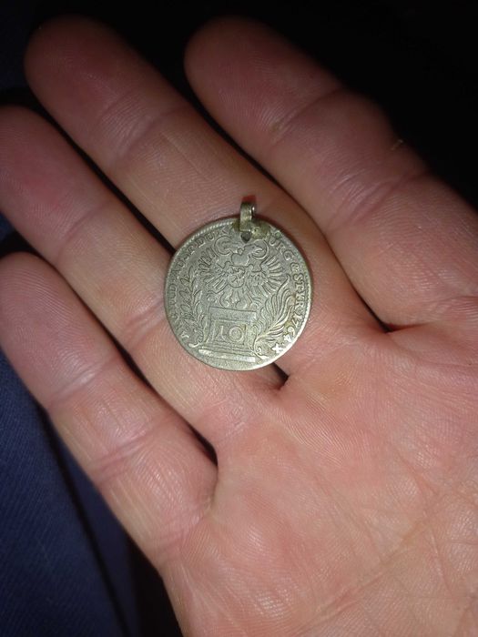 10 кройцера, сребърни.