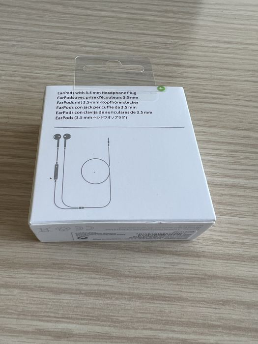 Casti Earpods Apple cu conector Jack 3.5 mm