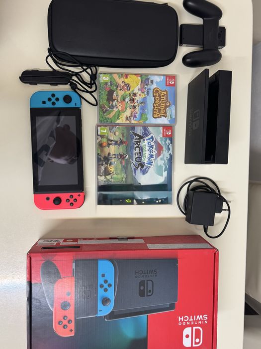 Nintendo Switch si 2 jocuri