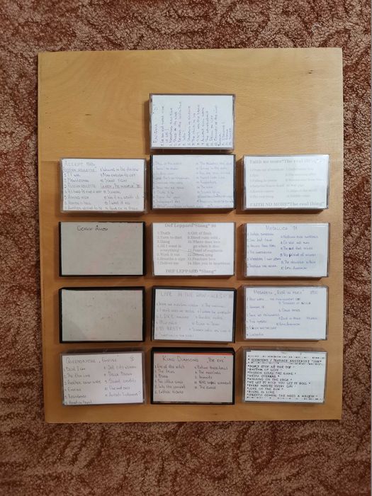 Аудио Касети - метал, рок и поп музика