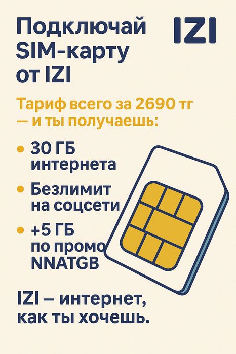 Сим карта акционный тариф