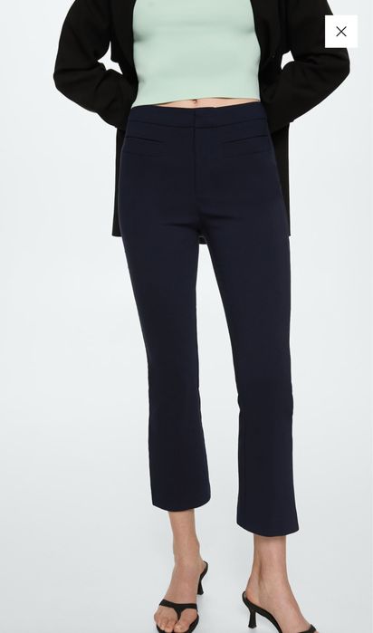 Разкроен панталон Mango