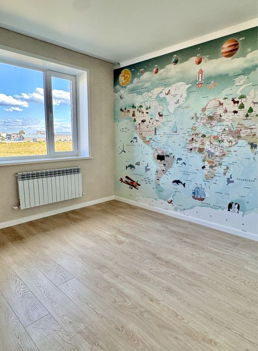 Поклейка обоев город Уральск