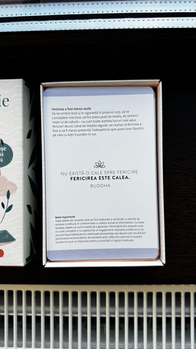 40 cartonase cu tehnici de meditatie si relaxare