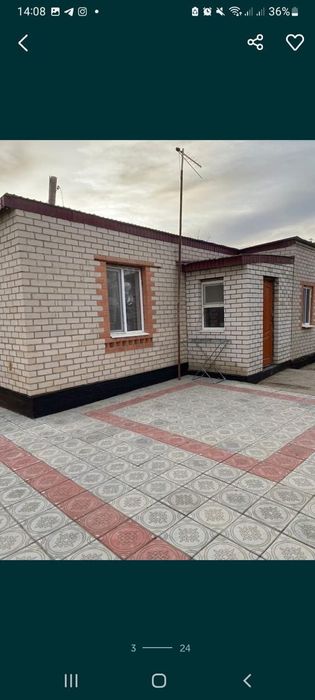 Аренда двухкомнатной времянки в мкр береке