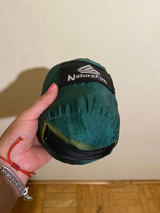 Здрав хамак в маслено зелен цвят