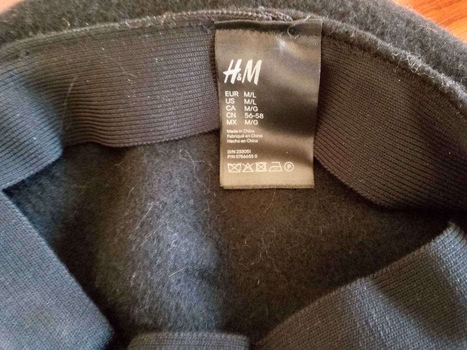 Женская шапка берет фирменная H&M 30 тыс простые 10тыс