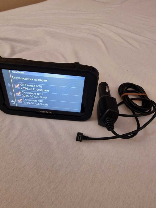 Навигация за камион Garmin Dezl 570 5 инча екран карти за цяла Европа