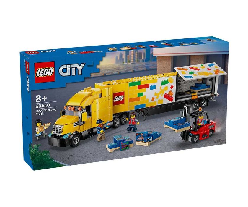 Lego City - Трамвай и гара в града (60423) и Камион за доставки 60440