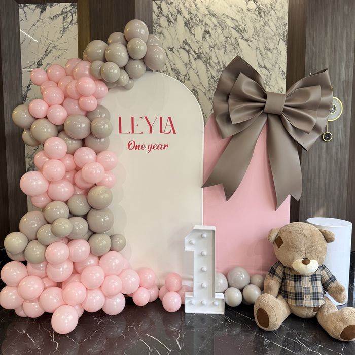 ОФОРМЛЕНИЕ ФОТОЗОН шарами на мероприятия, выписку из роддома