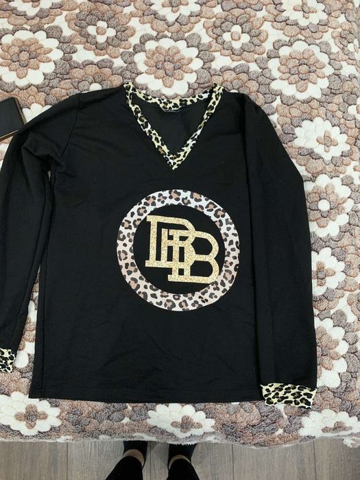 Дамска фланела с дълъг ръкав