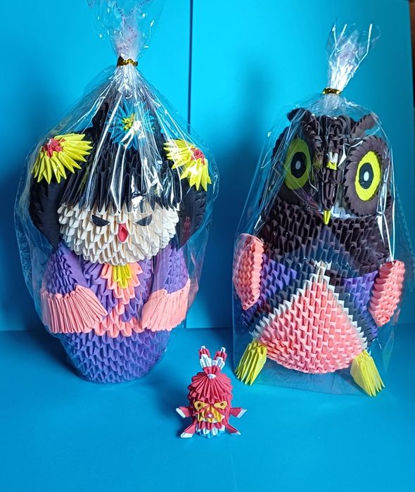 Продаются фигурки оригами и делаю на заказ