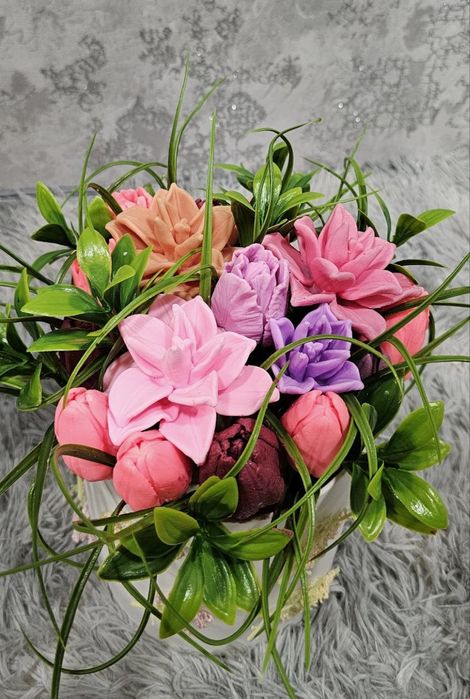 Авторские мыльные букеты – нежность, которая не увянет! 

Хотите