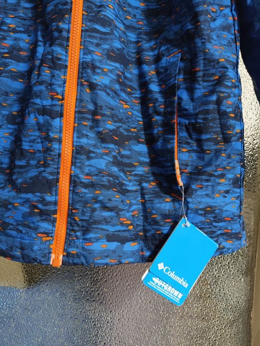 Columbia windbreaker albastru