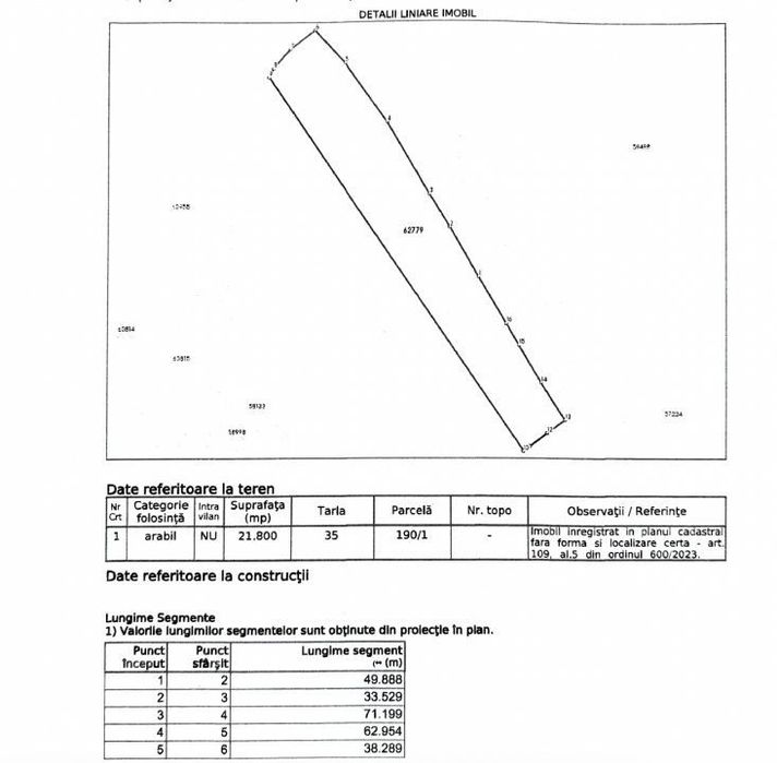 Teren pentru dezvoltare de 21800 mp cu front 58 m | Snagov - Gruiu | 0
