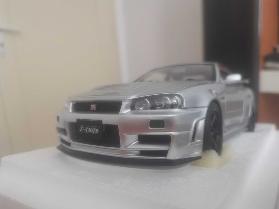 Autoart 1:18 Nissan skyline R34 GTR