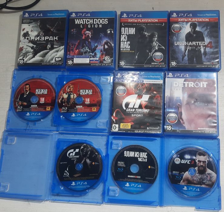 Диски для Playstation 4 Ps4
