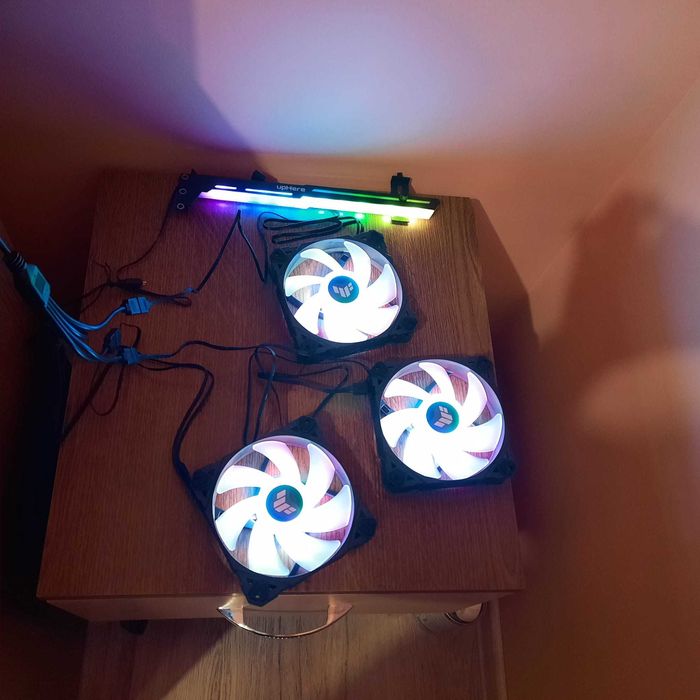 Ventilatoare Asus TUF TF120 - triple pack black